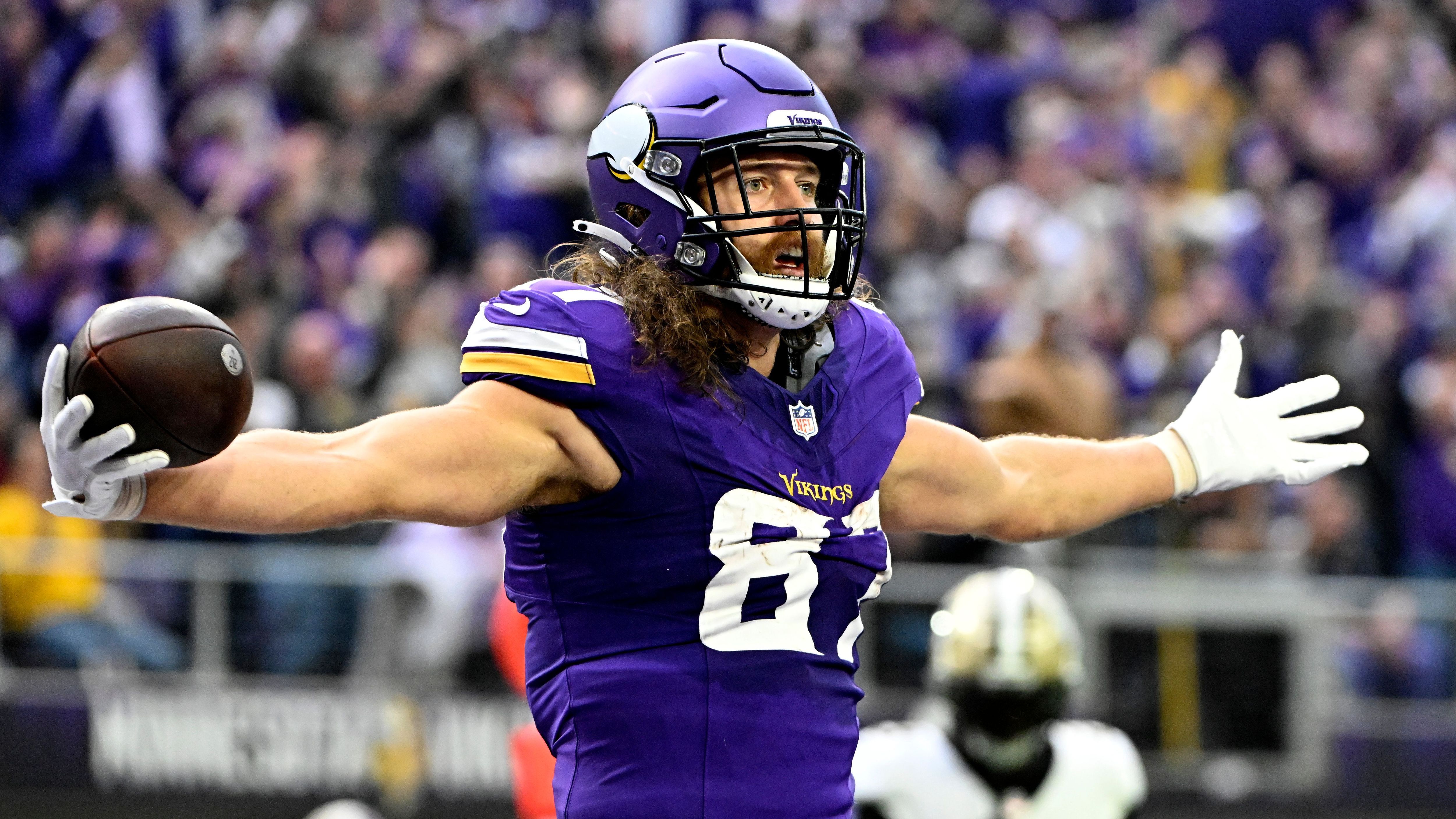 <strong>7. Platz:</strong> T.J. Hockenson (Minnesota Vikings)<br><strong>Overall-Rating:</strong>&nbsp;88