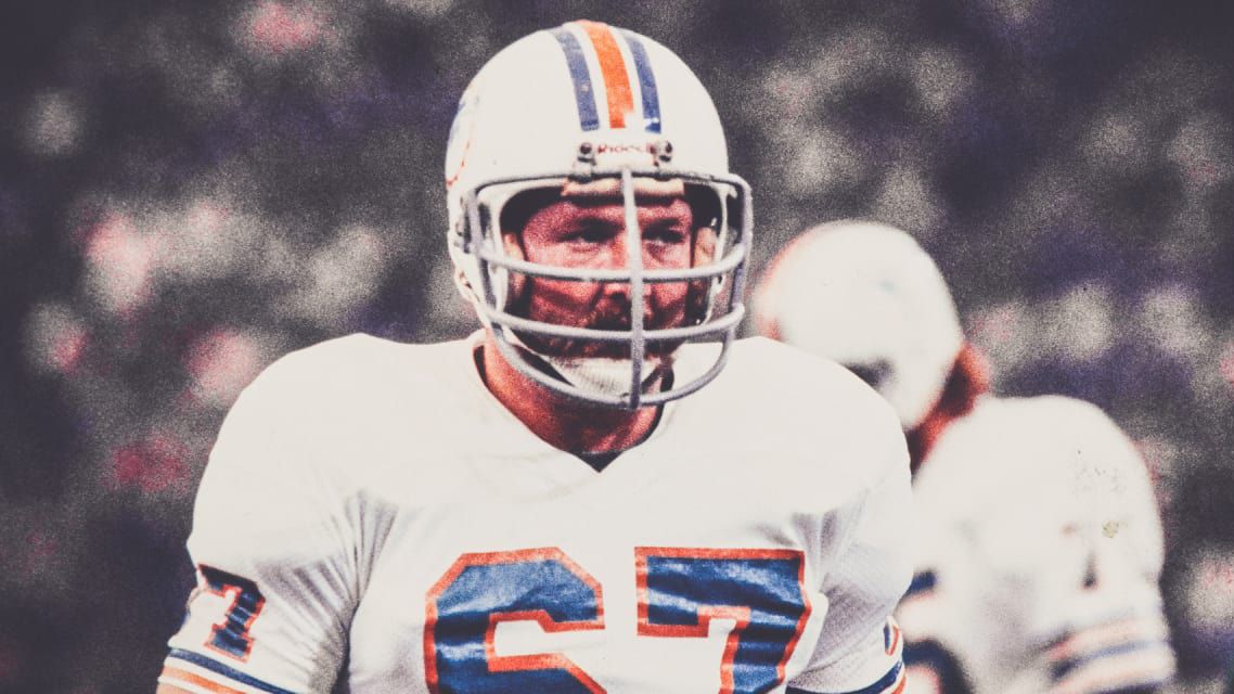 <strong>67: Bob Kuechenberg</strong><br>Team: Miami Dolphins<br>Position: Offensive Guard<br>Erfolge: zweimaliger Super-Bowl-Champion, dreimaliger First Team All-Pro, sechsmaliger Pro Bowler