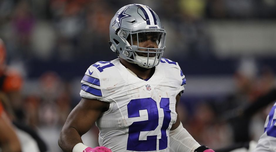 
                <strong>Ezekiel Elliott</strong><br>
                Gewinner: Ezekiel Elliott (Dallas Cowboys): Er läuft und läuft und läuft – mit mittlerweile 546 Rushing-Yards führt der Rookie momentan die Liga an. Am Wochenende gelangen ihm beim 28:24-Erfolg gegen die Cincinnati Bengals 134 Rushing-Yards und zwei Touchdowns.
              