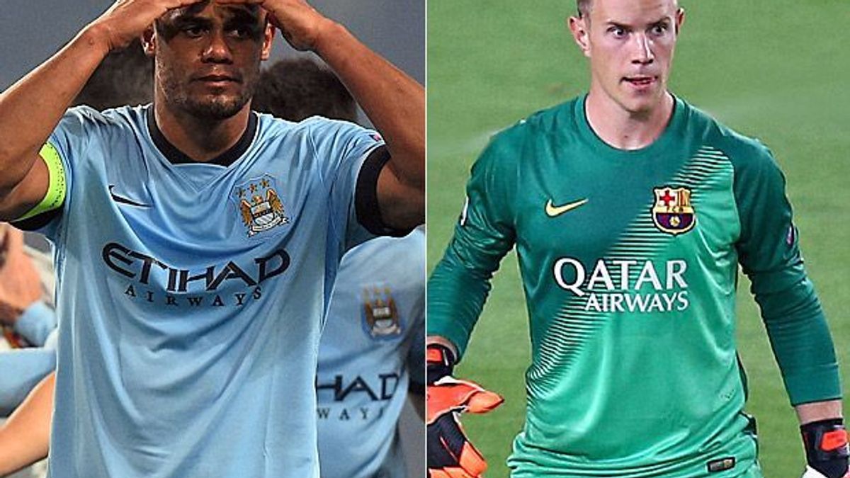 Vincent Kompany, Marc-Andre Ter Stegen