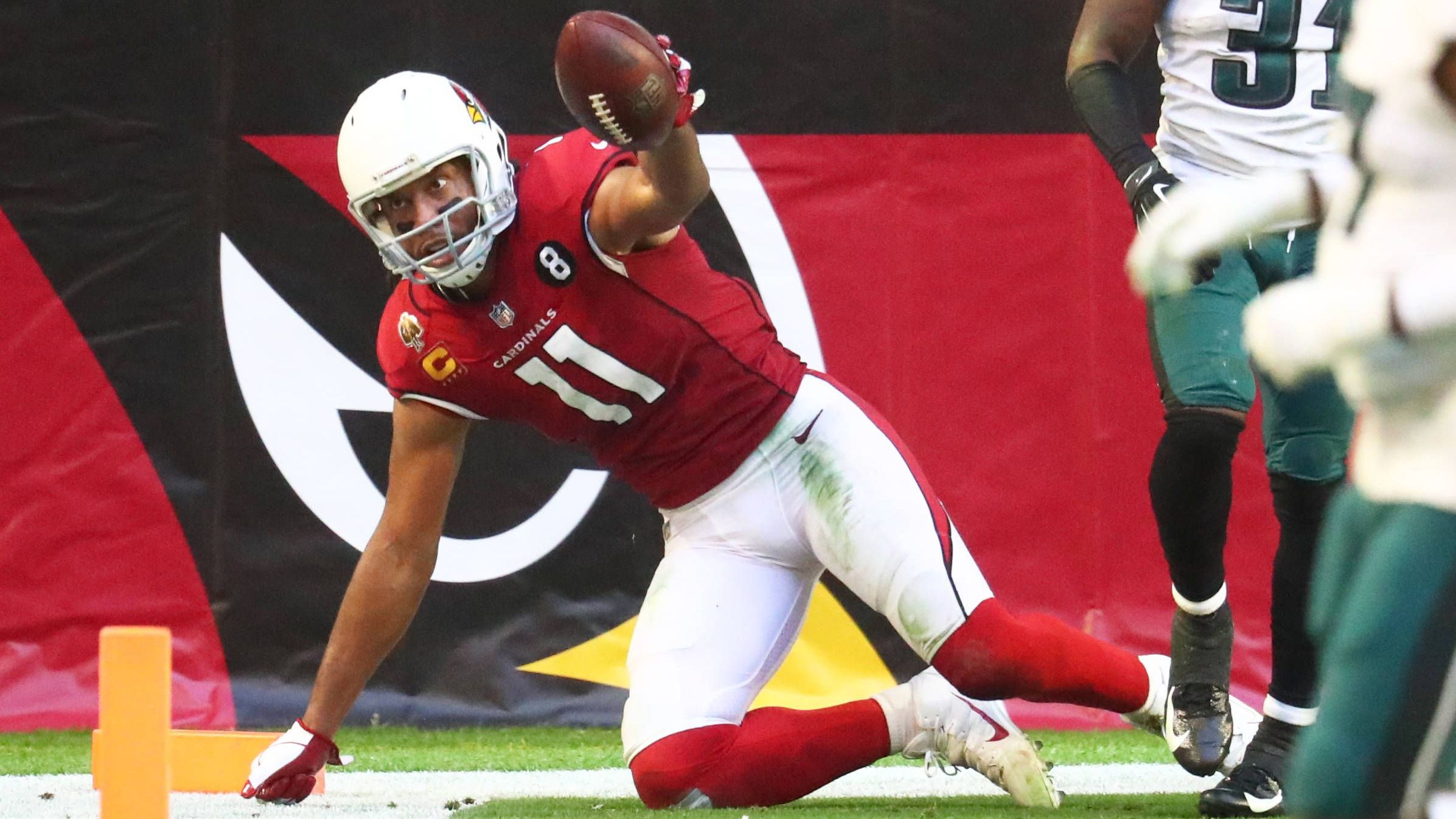 <strong>Platz 14: Larry Fitzgerald - 180,7 Millionen US-Dollar (Karriere beendet)</strong><br>Position: Wide Receiver<br>Team: Arizona Cardinals