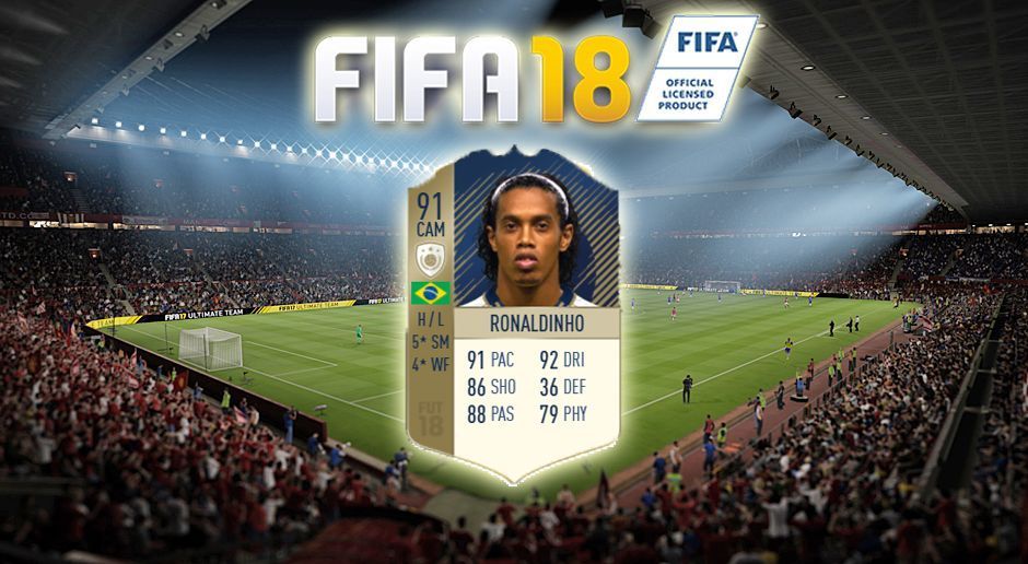 
                <strong>Offensives Mittelfeld: Ronaldinho</strong><br>
                
              