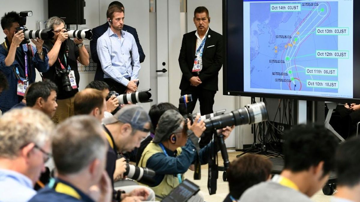 Taifun Hagibis sorgt für Spielabsagen bei der Rugby-WM
