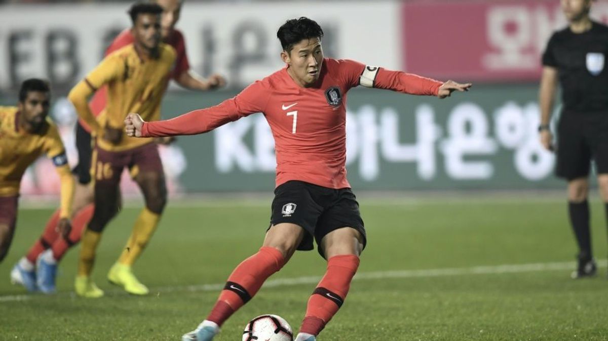 Spielt mit Südkorea gegen Nordkorea: Heung-Min Son