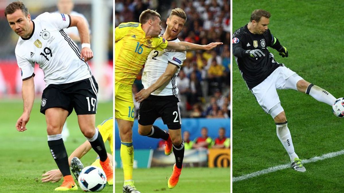 Deutschland vs. Ukraine: Die Einzelkritik