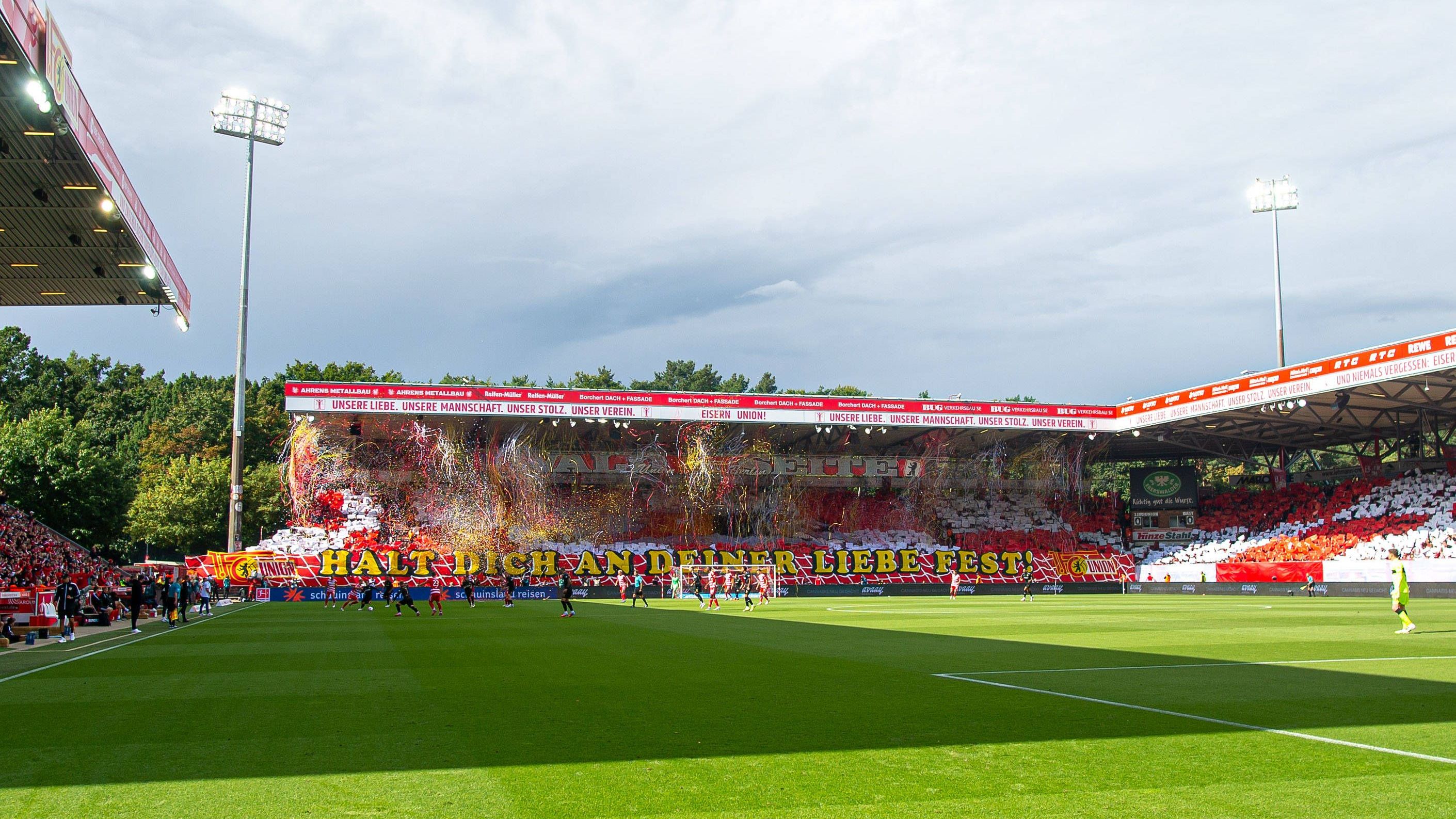 <strong>1. FC Union Berlin - Stadion an der Alten Försterei</strong><br>Kein Namenssponsoring
