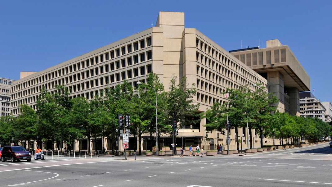 Zentrale: Das J. Edgar-Hoover Building liegt auf der Pennsylvania Avenue in Washington D.C.&nbsp;