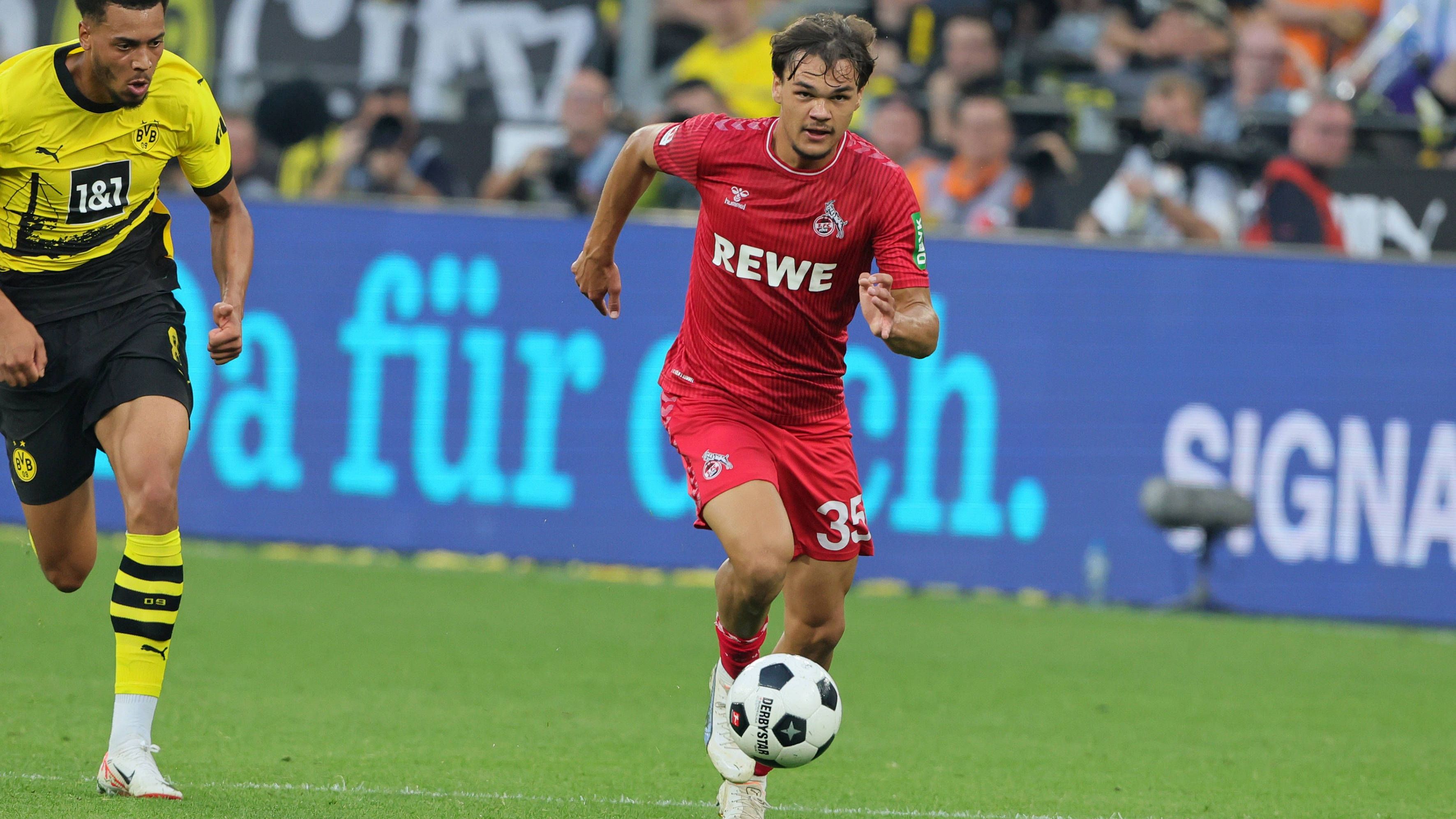 <strong>Platz 7: Max Finkgräfe (1. FC Köln)</strong><br><strong>Alter beim Debüt:</strong> 19 Jahre, vier Monate, 23 Tage<br><strong>Begegnung:</strong> Borussia Dortmund - 1. FC Köln 1:0 (19. August 2023)