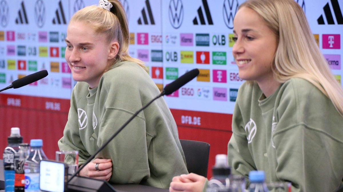 Eingespieltes Duo: Janina Minge (l.) und Giulia Gwinn