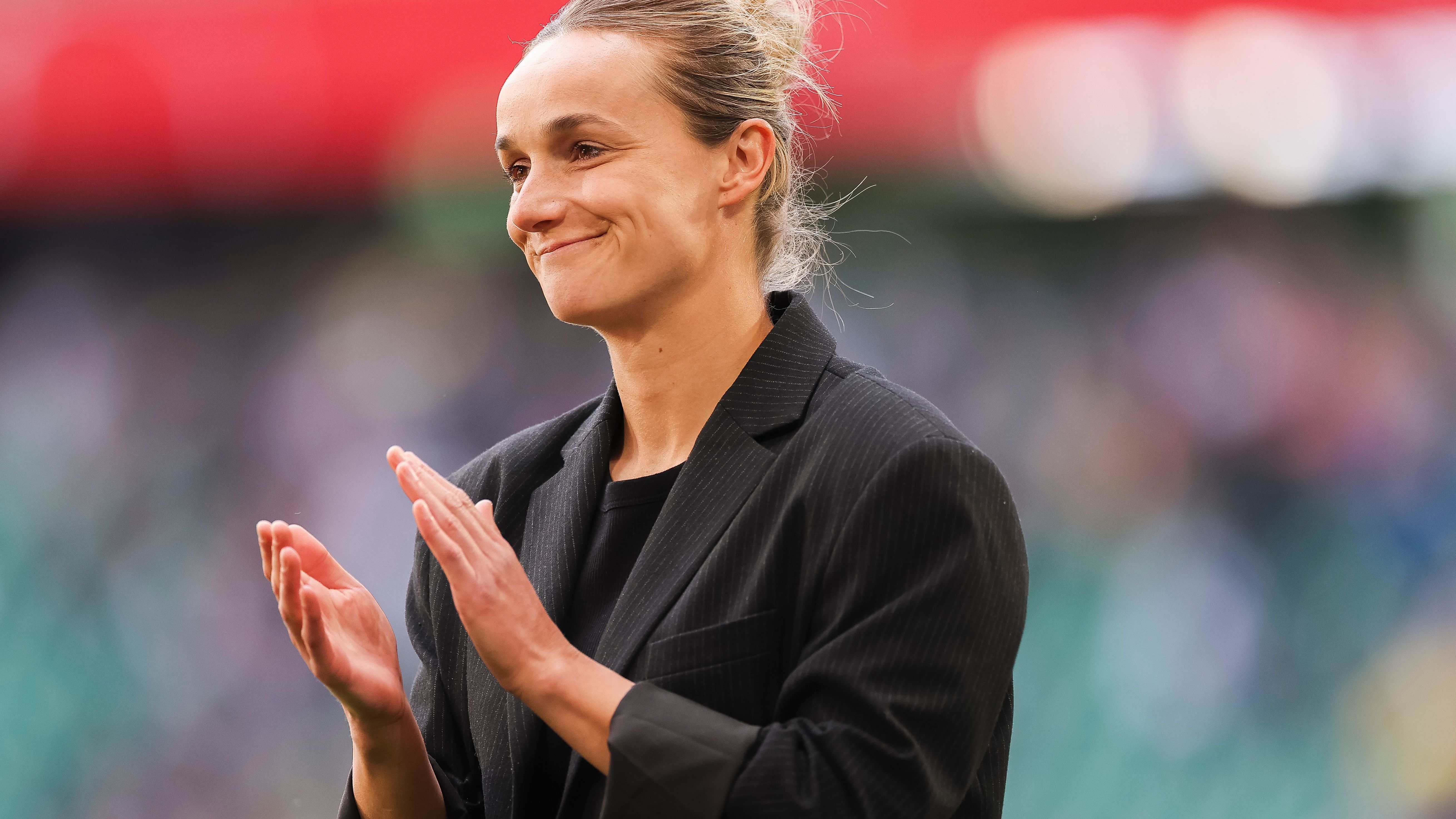 <strong>Lina Magull</strong><br>Seit anderthalb Jahren trägt Ex-Nationalspielerin Lina Magull das Trikot von Inter Mailand. In München drückte die zweimalige Champions-League-Siegerin den Nerazzurri vergeblich die Daumen.