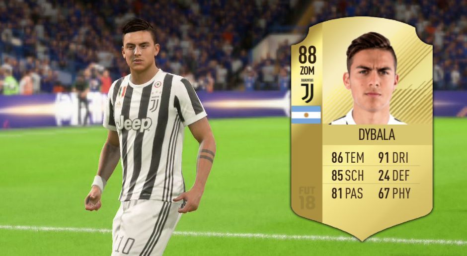 
                <strong>Platz 5: Paulo Dybala</strong><br>
                Dribbelwert: 92
              