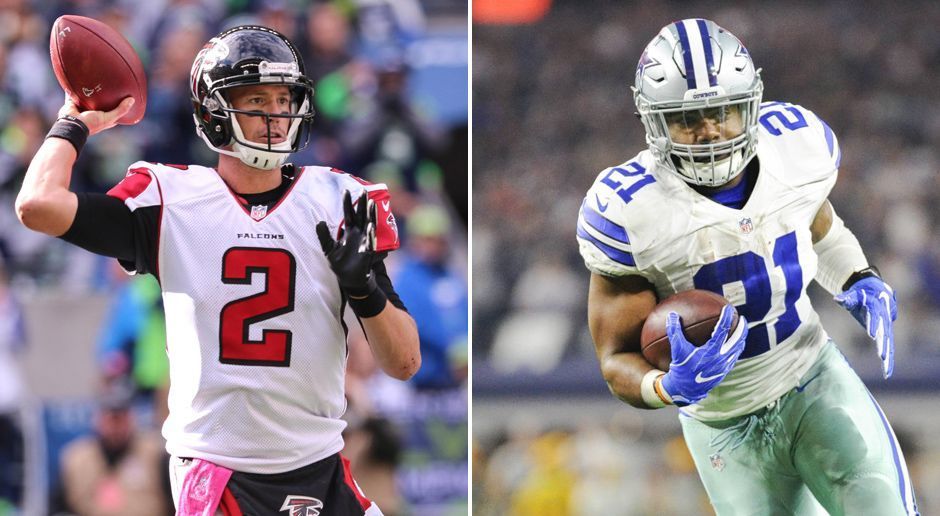 
                <strong>Matt Ryan (Atlanta Falcons) und Ezekiel Elliott (Dallas Cowboys)</strong><br>
                Players of the Year: Matt Ryan (Atlanta Falcons) und Ezekiel Elliott (Dallas Cowboys)
              