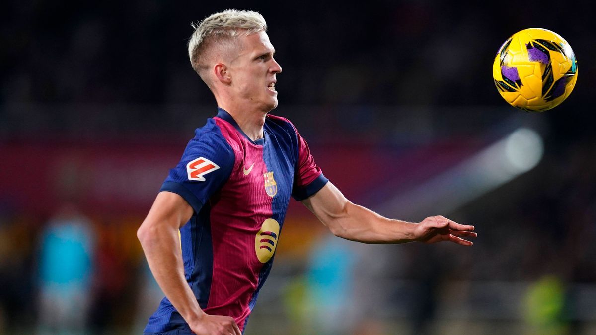 ESP: FC Barcelona, Barca v Atletico de Madrid. La Liga EA Sports. Date 18 Dani Olmo of FC Barcelona during the La Liga EA Sports match between FC Barcelona and Atletico de Madrid played at Lluis Co...