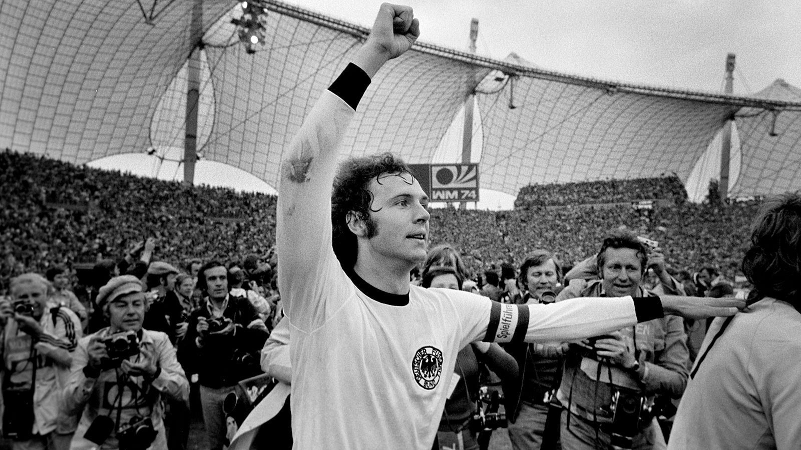 <strong>Rang 14: Franz Beckenbauer</strong><br>Länderspiele: 103<br>Länderspiel-Tore: 14
