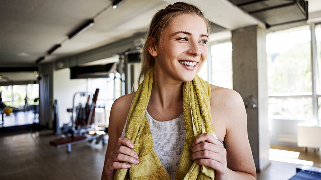 Nicht nur für die Gesichts- und Körperreinigung solltet ihr stets ein separates, frisches Handtuch benutzen – auch beim Sport sei dieser Beauty-Tipp zu empfehlen. 