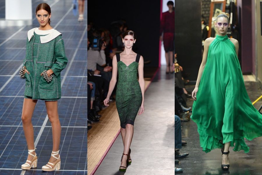 Trendfarbe Grün: Auch in der Mode topaktuell 