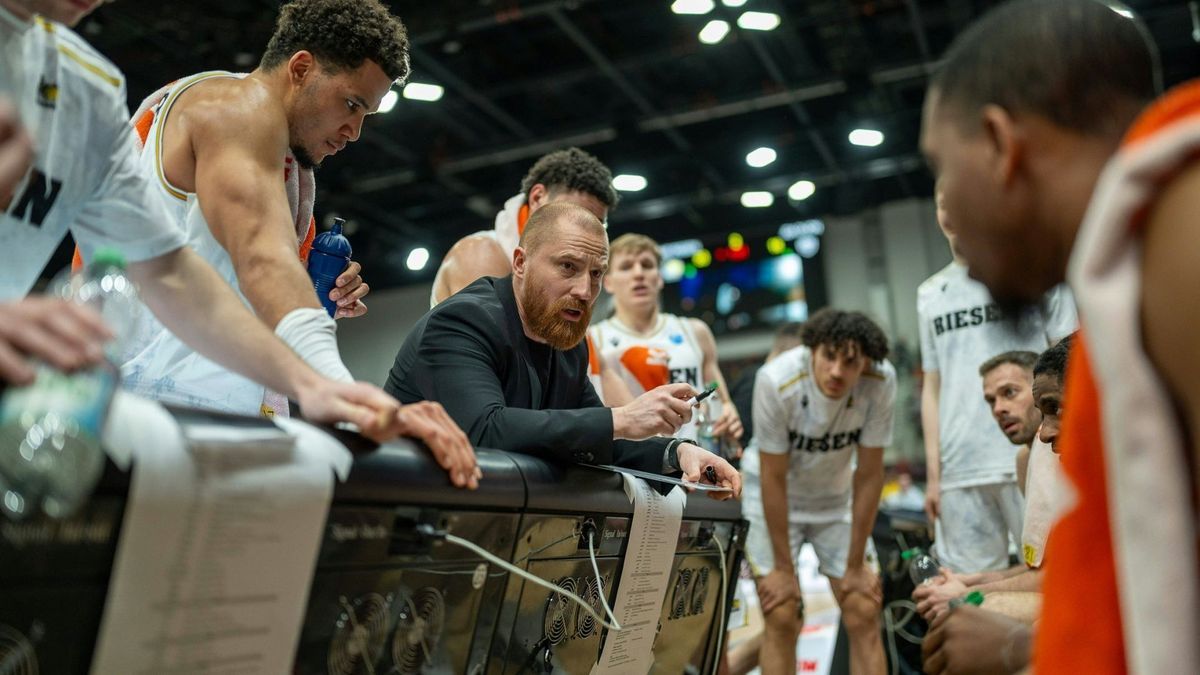 Co-Trainer Masell coachte heute die Riesen