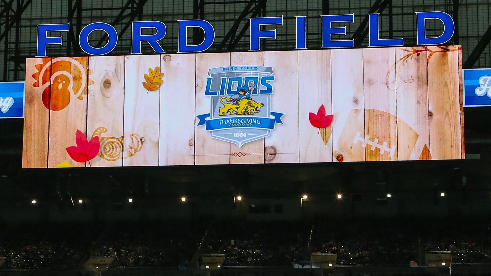 
                <strong>Die Lions und Thanksgiving</strong><br>
                Alle Jahre wieder - so das Motto der Detroit Lions an Thanksgiving. Bereits zum 83. Mal seit 1934 ist das Team aus Michigan am "Truthahntag" im Einsatz. Die letzten fünf Spiele an Thanksgiving verloren die Lions allerdings. Nächster Versuch am 24. November 2022 im Ford Field gegen die Buffalo Bills. 
              