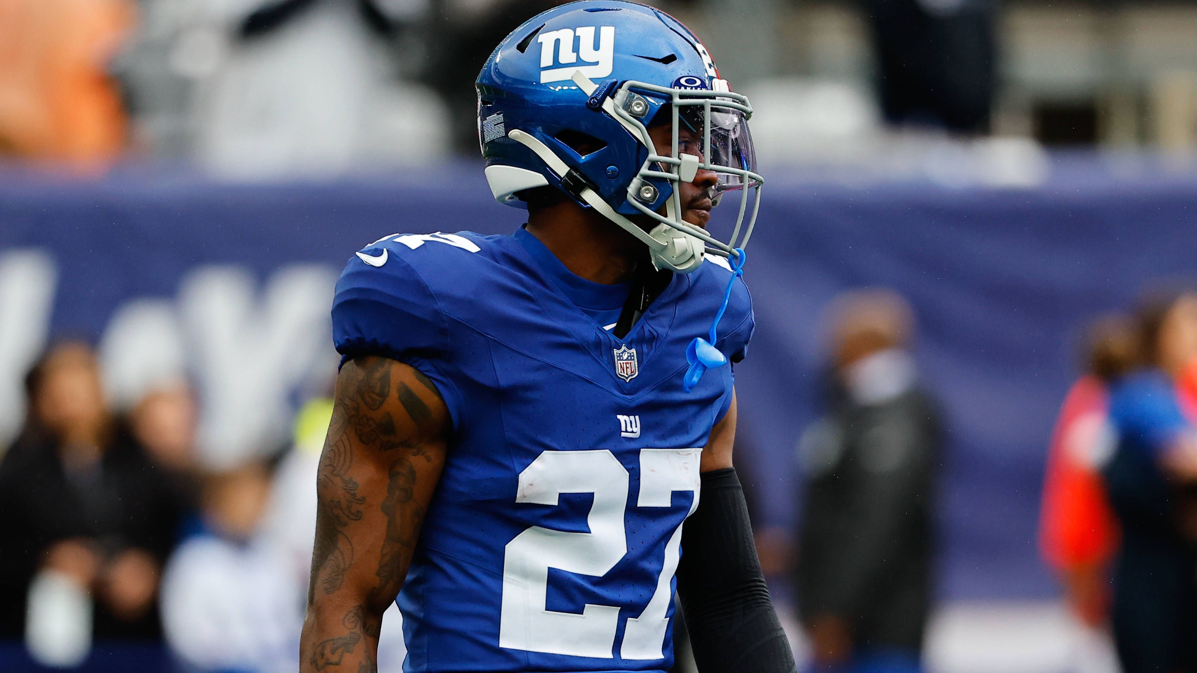 <strong>Platz 18: Jason Pinnock (New York Giants)</strong><br>Position: Safety<br>Targets: 42<br>Zugelassenes Passer Rating: 75,5