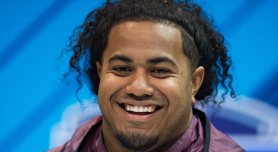 
                <strong>13. Pick - Washington Redskins: DT Vita Vea</strong><br>
                Trotz seiner mehr als 150 Kilogramm ist Vita Vea schnell und beweglich, mit seiner Kraft und Explosivität kann der Defensive Tackle jeder O-Line Probleme bereiten. Vea gilt als Rohdiamant, in dem ein großes Potenzial schlummert. Die Redskins werden versuchen, ihn zu schleifen.
              