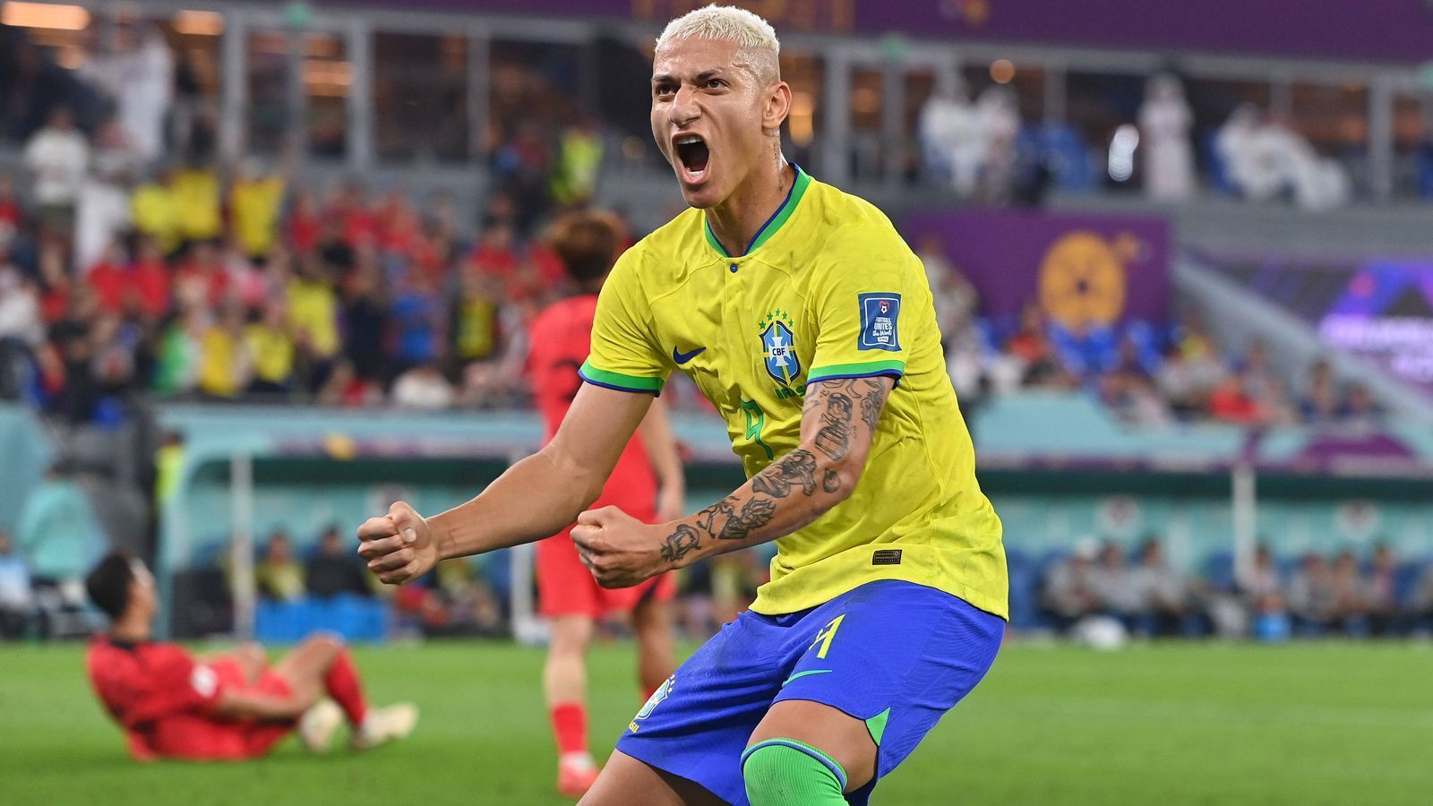 
                <strong>Richarlison (Brasilien)</strong><br>
                &#x2022; 3 WM-Tore<br>&#x2022; Einsatzminuten bei der WM 2022: 242 Minuten<br>&#x2022; Aktueller Verein: Tottenham Hotspur<br>
              