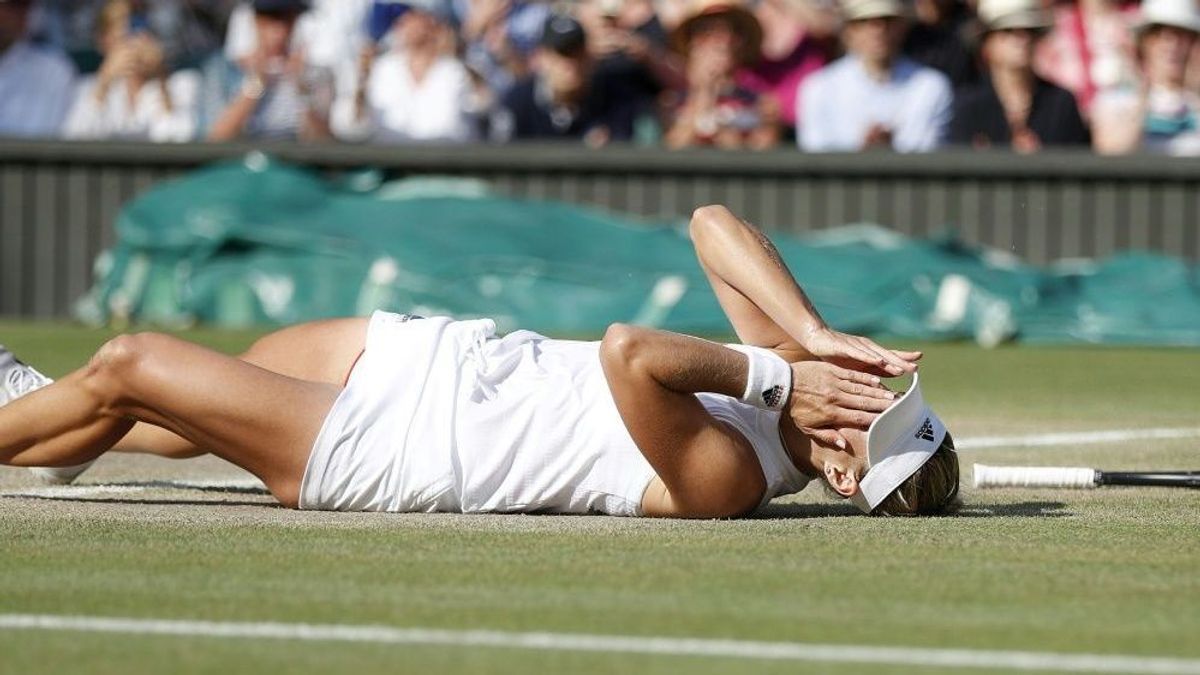 Kerber kann ihren ersten Wimbledon-Sieg kaum fassen
