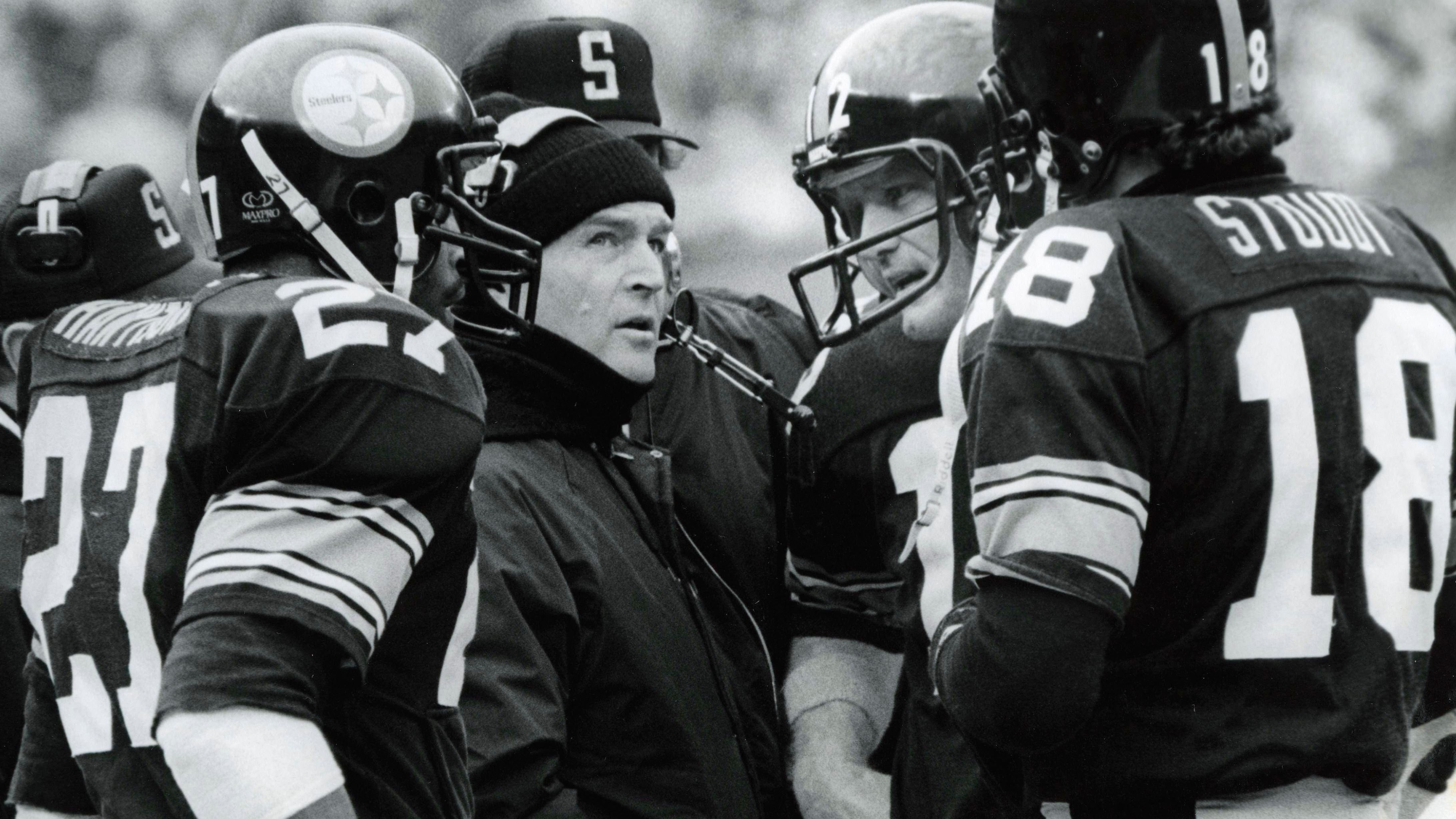 <strong>Pittsburgh Steelers: Chuck Noll - 23 Jahre</strong><br>Amtszeit: 1969-1991<br>Spiele als Head Coach: 366