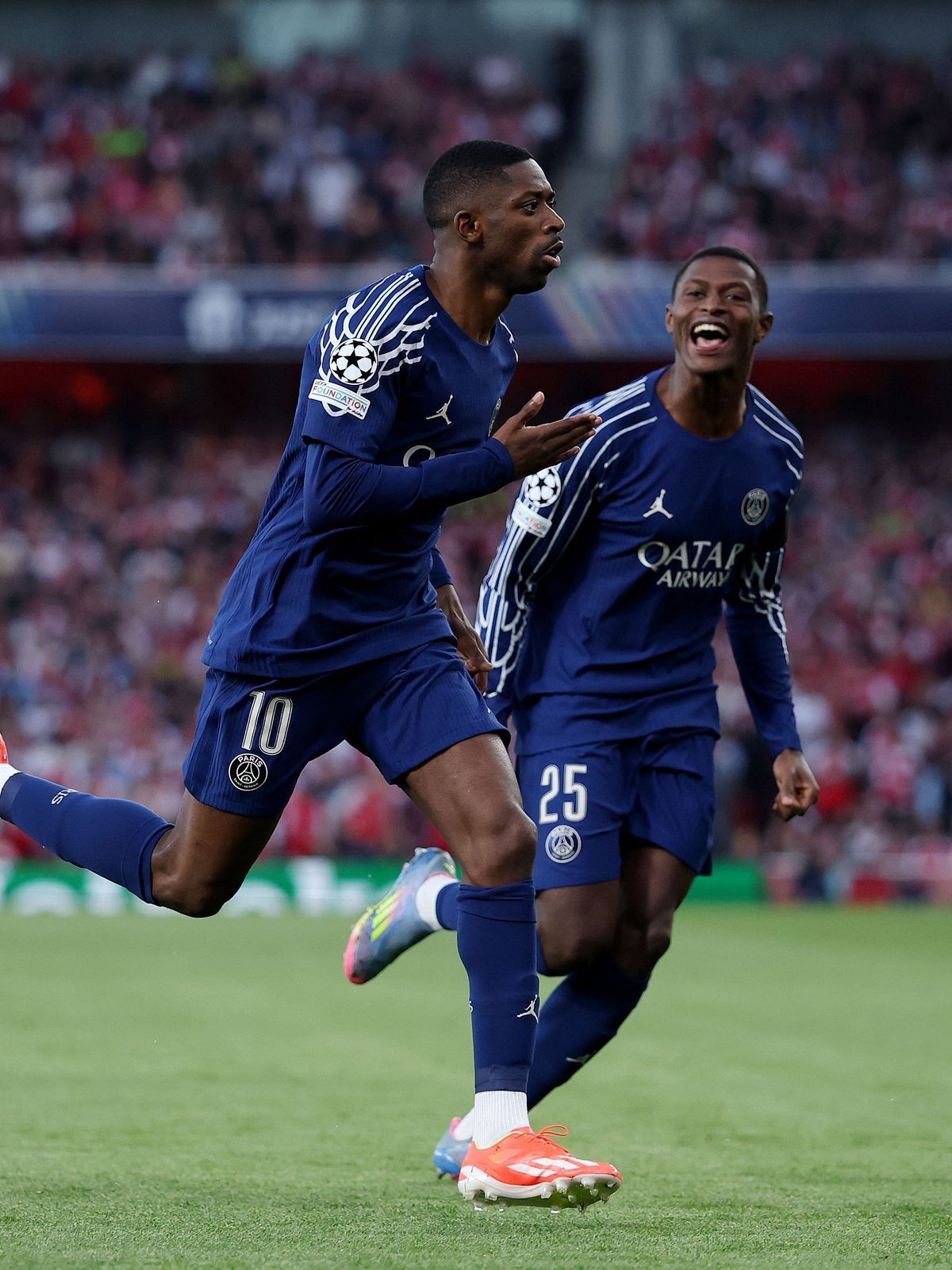 Arsenal FC v Paris Saint-Germain - UEFA Champions League 2024/25 Semi Final First Leg