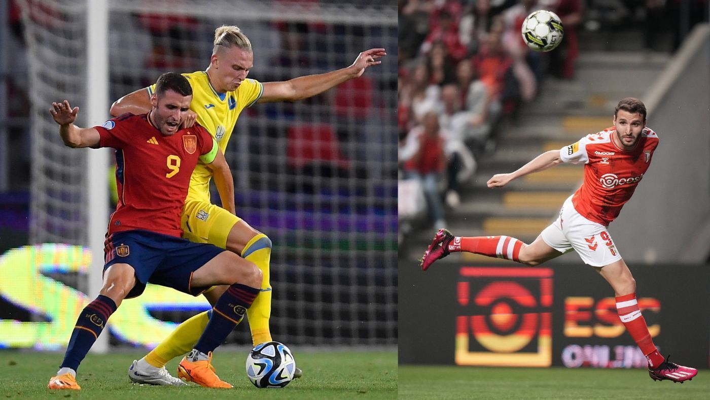 
                <strong>Abel Ruiz, Spanien, Braga</strong><br>
                &#x2022; Abel Ruiz, 23 (2000), Mittelstürmer, Spanien, Beim SC Braga bis 2025 unter Vertrag, Markwert 10 Millionen Euro.<br>Hat in 28 Länderspielen für Spaniens U21-Nationalmannschaft 14 Tore geschossen und überzeugte auch bei diesem Turnier in vorderster Linie. Mit drei Toren war er Torschützenkönig der U21-EM. Wie Miranda ist auch Ruiz ein Absolvent von Barcelonas Talentschmiede La Masia. 
              