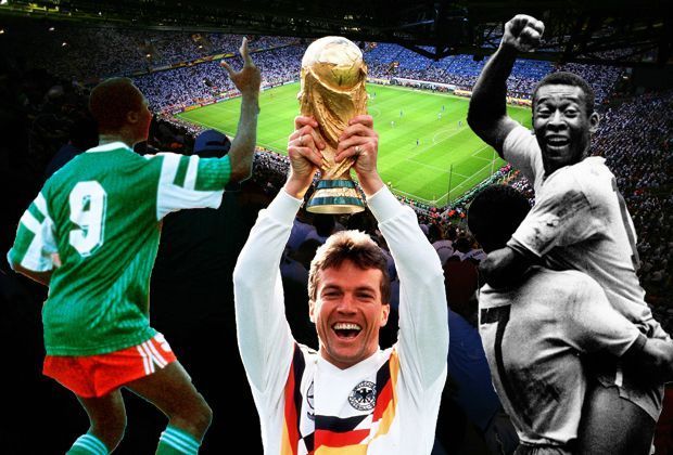 
                <strong>Die größten WM-Highlights</strong><br>
                Von Rahns Siegtor über die "Hand Gottes" bis zu Zidanes tragischem Abgang: in den Weltmeisterschaften der Vergangenheit gab es unvergessliche Momente. ran.de blickt auf die größten Highlights der WM-Geschichte zurück.
              
