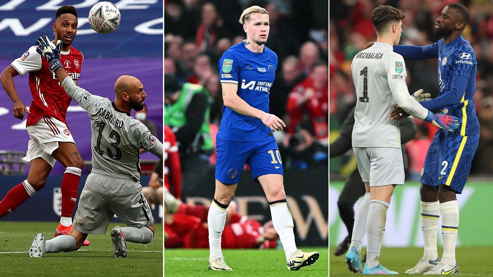 <strong>Pleite im League Cup gegen Liverpool: Chelseas Final-Fluch geht weiter</strong><br>Der Final-Negativlauf des FC Chelsea geht weiter. Gegen Liverpool setzte es zuletzt im englischen League Cup die siebte Endspiel-Pleite auf nationaler Ebene in Folge für die Londoner. <em><strong>ran</strong></em> zeigt, an wem sich die "Blues" in den Finals zuletzt die Zähne ausbissen.&nbsp;