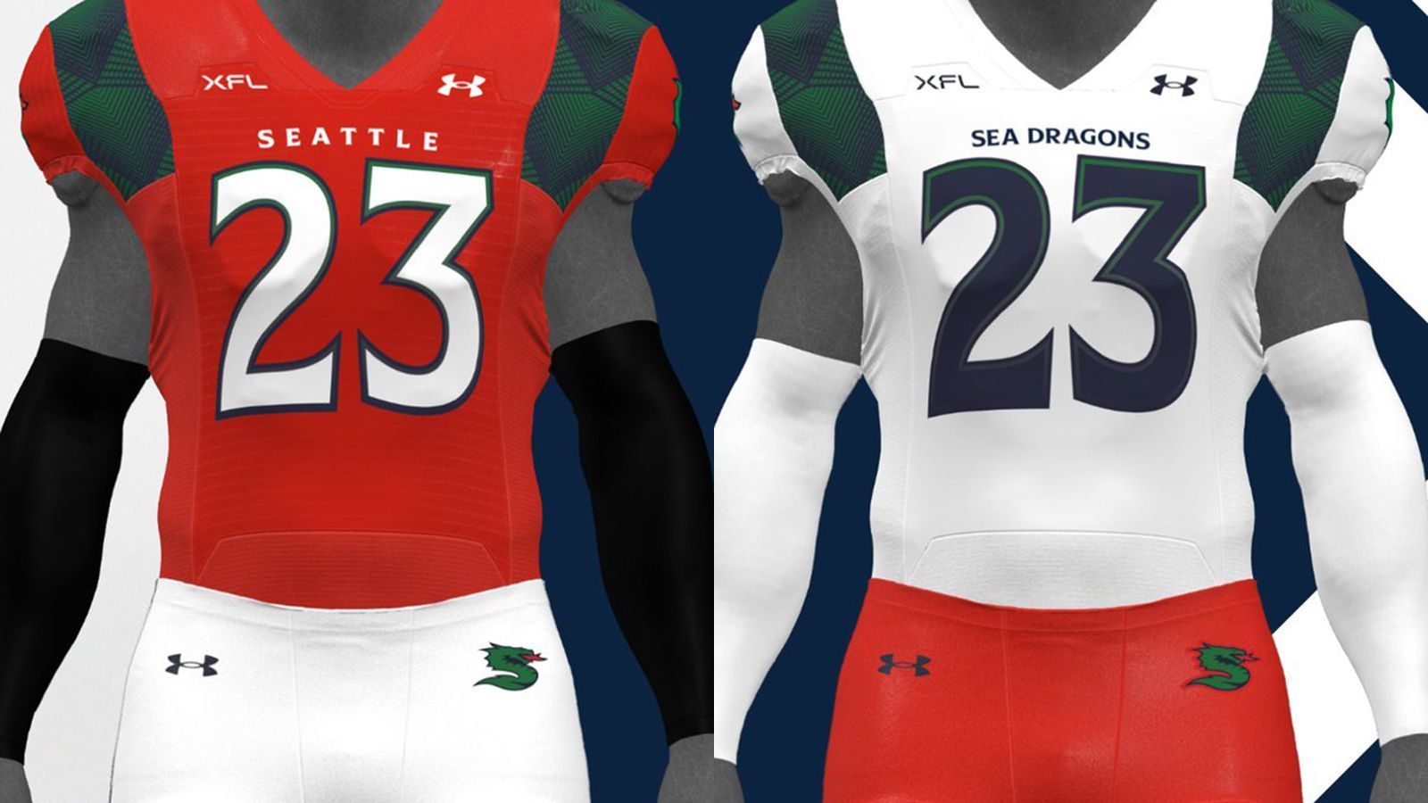 
                <strong>Seattle Sea Dragons</strong><br>
                Die Seattle SeaDragons laufen bei Heimspielen der kommenden Saison in einem "feuerorangen" Jersey auf. Allerdings könnte man auch meinen, dass die Denver Broncos auf einmal zu einem XFL-Team geworden sind. Aber noch sind Russell Wilson und Co. dann doch in der NFL. Oder? Let's ride!
              