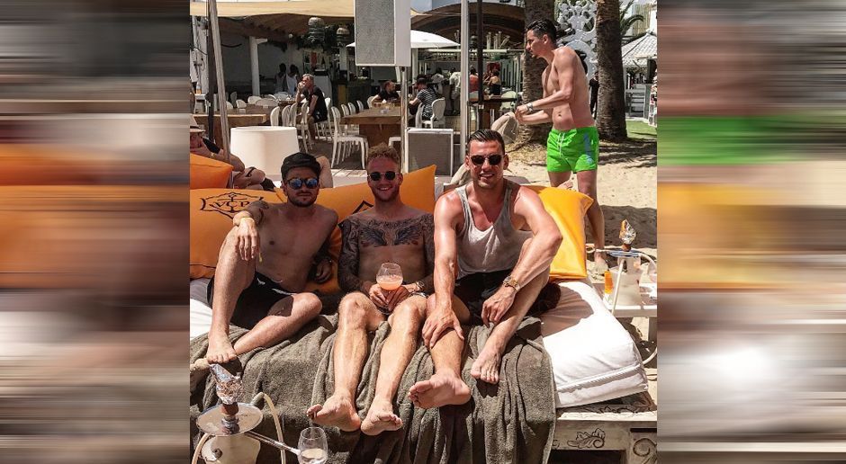 
                <strong>TSG Hoffenheim</strong><br>
                … denn auch die TSG Hoffenheim um Adam Szalai, Kevin Vogt und Marco Terrazzino feiert auf Ibiza den Einzug ins internationale Geschäft.
              