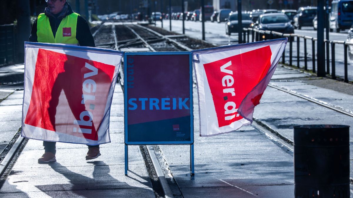Die Gewerkschaft Verdi hat zu bundesweiten Warnstreiks - außer in Bayern - aufgerufen.