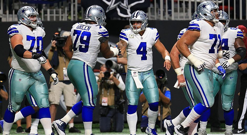 
                <strong>Platz 9 in der NFC: Dallas Cowboys (8-6)</strong><br>
                Week 16: vs Seattle SeahawksWeek 17: at Philadelphia EaglesDie Cowboys können die Playoffs nur über die Bilanz erreichen. Die Eagles haben den Divison-Titel der NFC East bereits sicher.
              