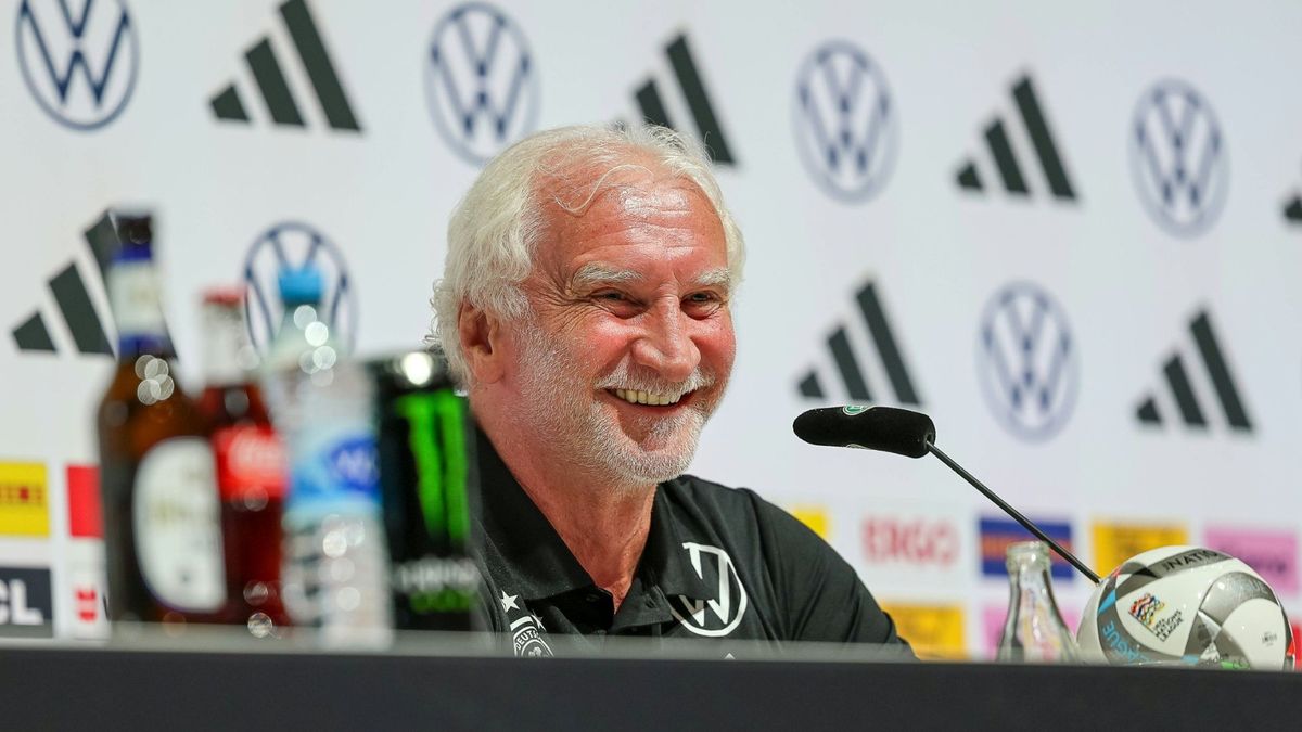 Anerkennung für die Basis: Rudi Völler