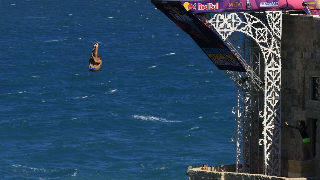 Ja und nein! Das kommt darauf an, aus welcher Höhe du das testest, wie hier der Klippenspringer im italienische Polignano a Mare&nbsp;