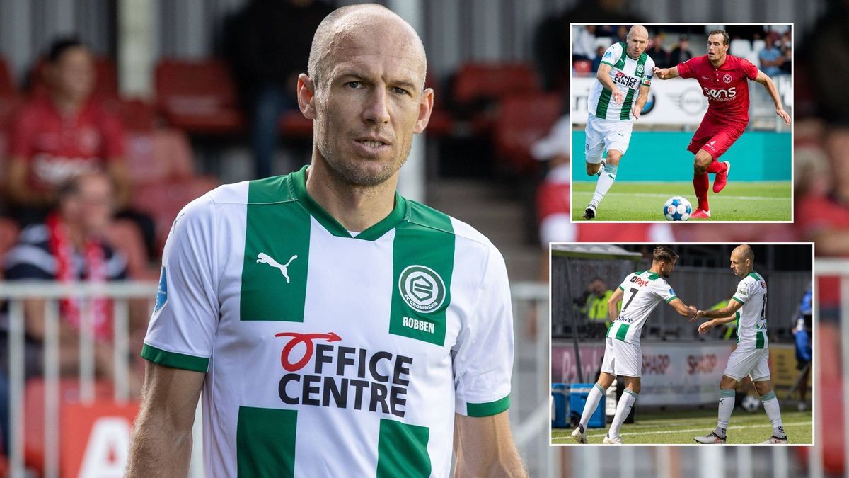 Für Groningen: So lief das Comeback von Arjen Robben