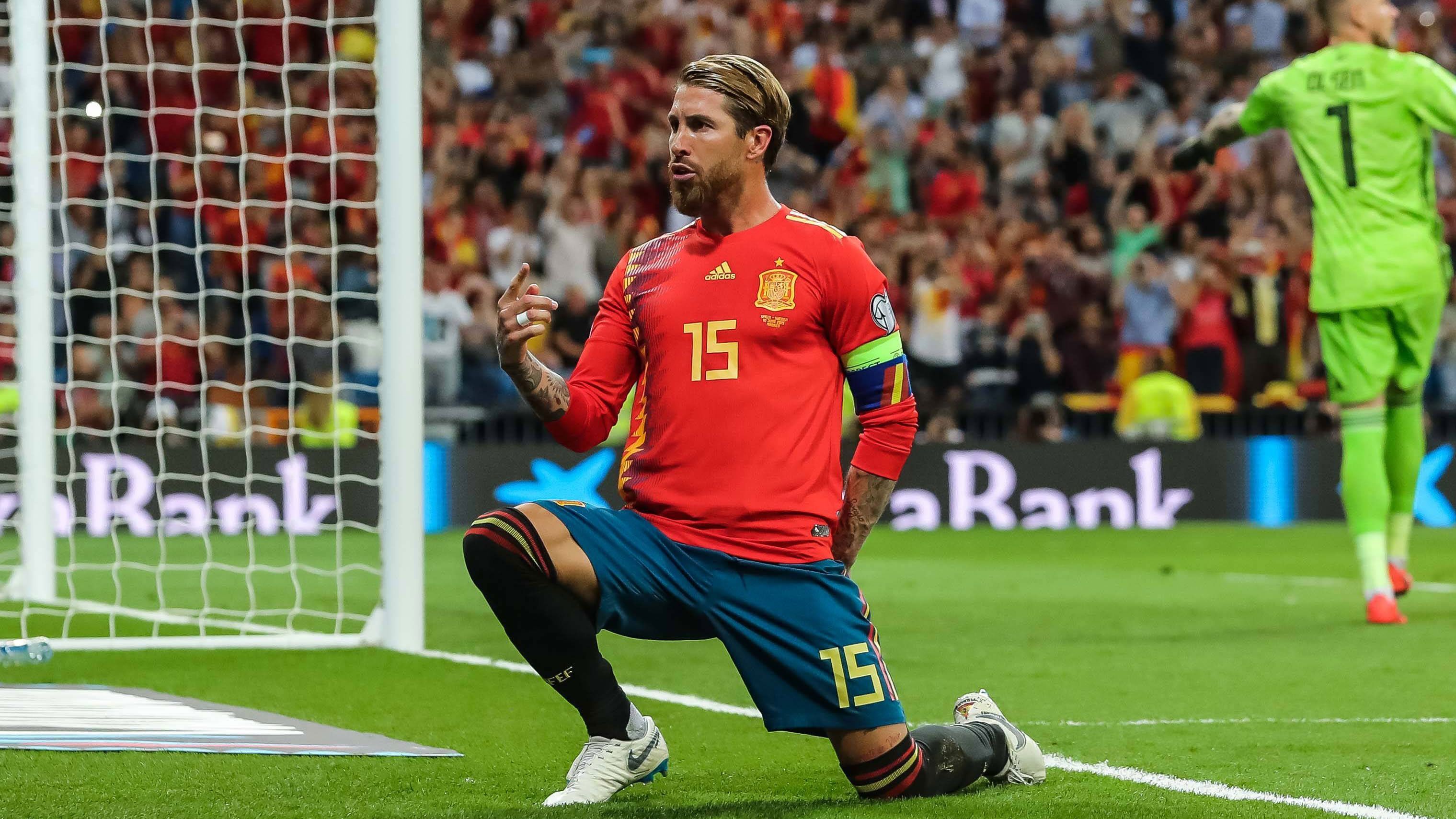 
                <strong>Platz 2: Sergio Ramos (Spanien)</strong><br>
                &#x2022; Länderspiele: 180 -<br>&#x2022; Zeitraum: seit 2005 -<br>&#x2022; Tore: 23<br>
              