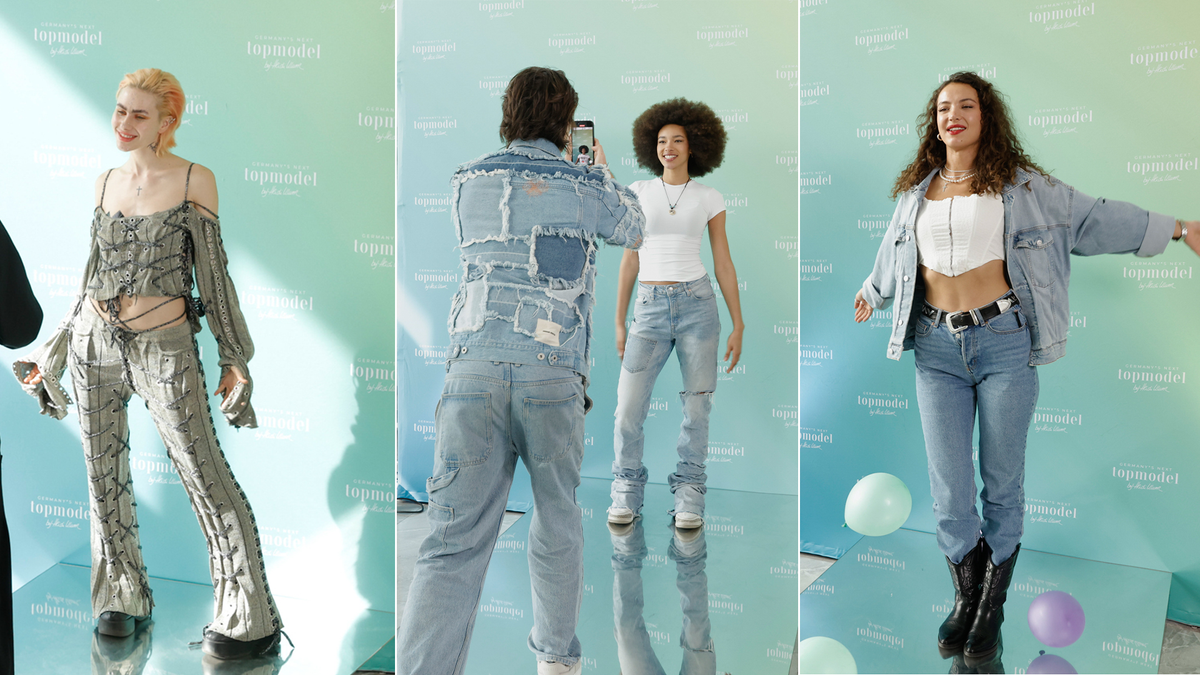 Die Models von Germany's Next Topmodel zeigen ihre coolsten Jeans-Outfits
