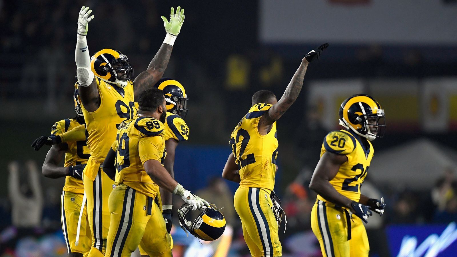 <strong>Los Angeles Rams</strong><br>
                Platz 5: Los Angeles Rams – 31-mal in den Playoffs
