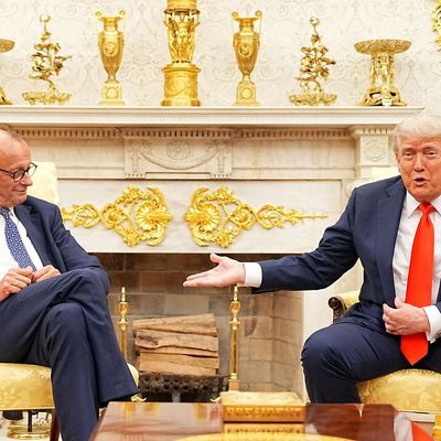 US-Präsident Trump empfängt Bundeskanzler Merz