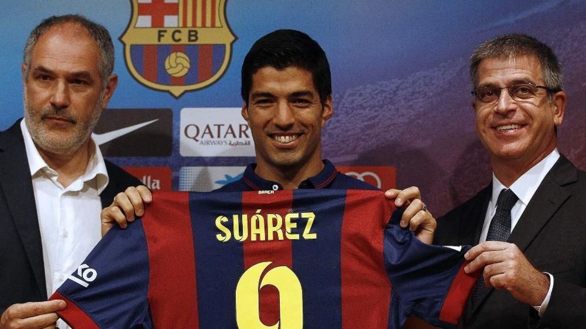 Luis Suárez ist froh beim FC Barcelona zu sein