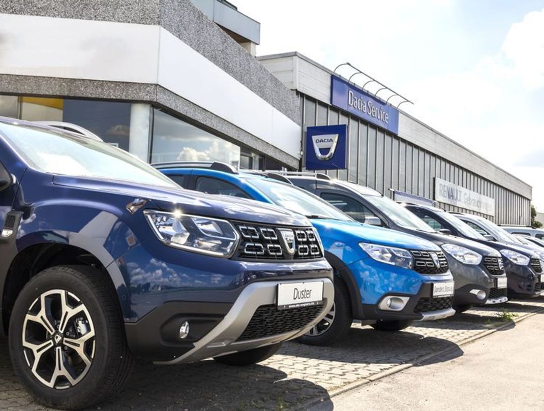 Elektroauto-Flotte von Dacia im Überblick