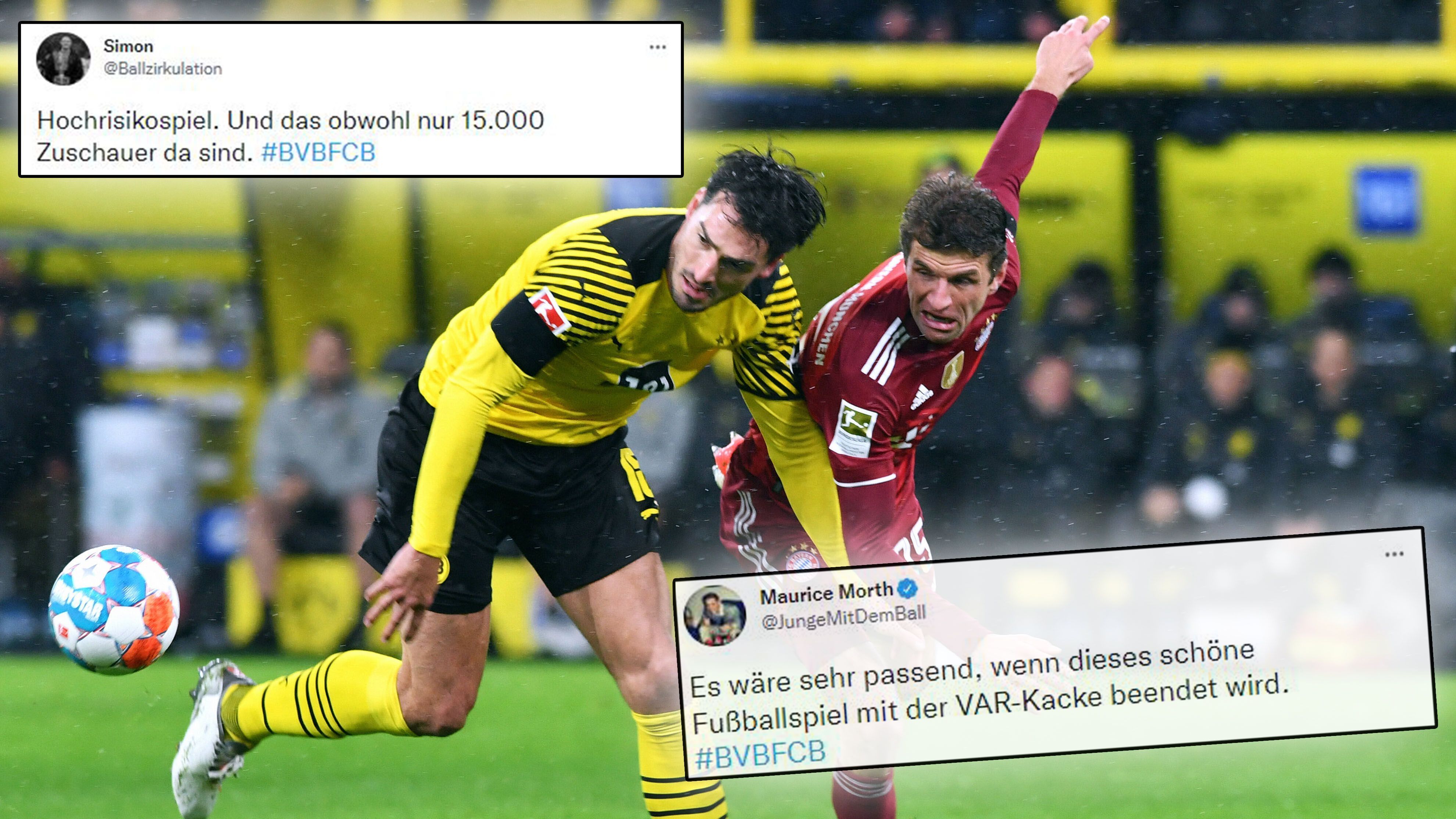 Borussia Dortmund gegen FC Bayern München Netzreaktionen