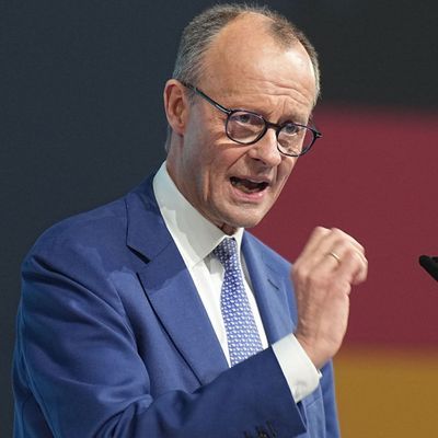 Unionskanzlerkandidat Friedrich Merz 