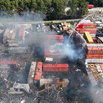 Großbrand in Hamburg