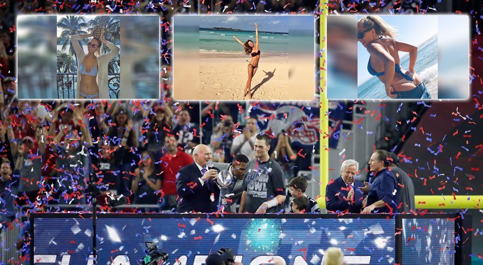 
                <strong>Mit diesen Spielerfrauen feierten die Patriots ihren Super-Bowl-Sieg</strong><br>
                Was kann es für die Footballer der New England Patriots Schöneres geben, als nach der größten Aufholjagd der Super-Bowl-Geschichte als NFL-Champions gekrönt zu werden? Vielleicht den Triumph mit solch hübschen Damen feiern zu können! ran.de präsentiert die heißesten Spielerfrauen der Patriots-Stars.
              
