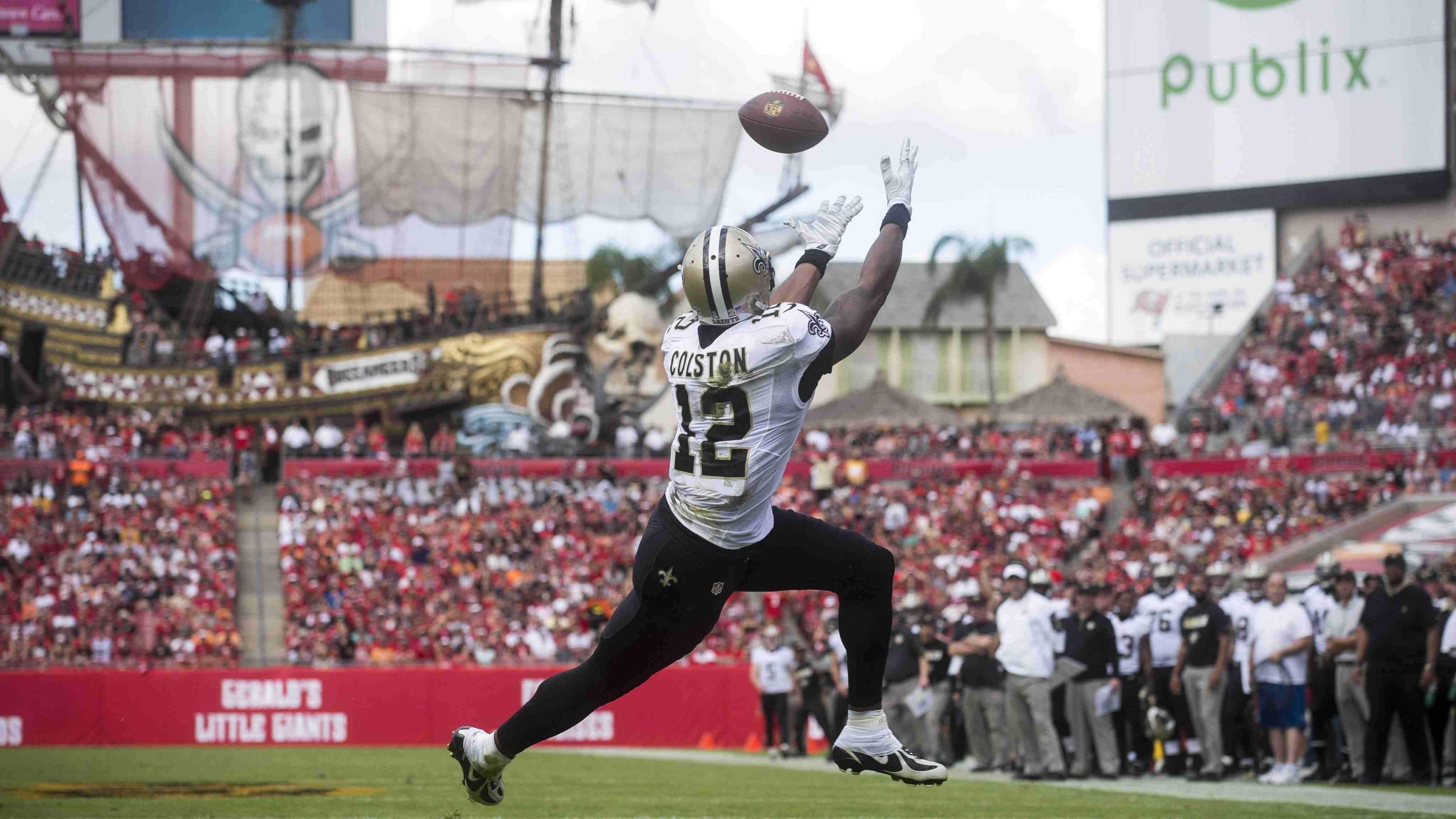 
                <strong>New Orleans Saints: Marques Colston</strong><br>
                Erzielte Touchdowns: 72Position: Wide Receiver
              