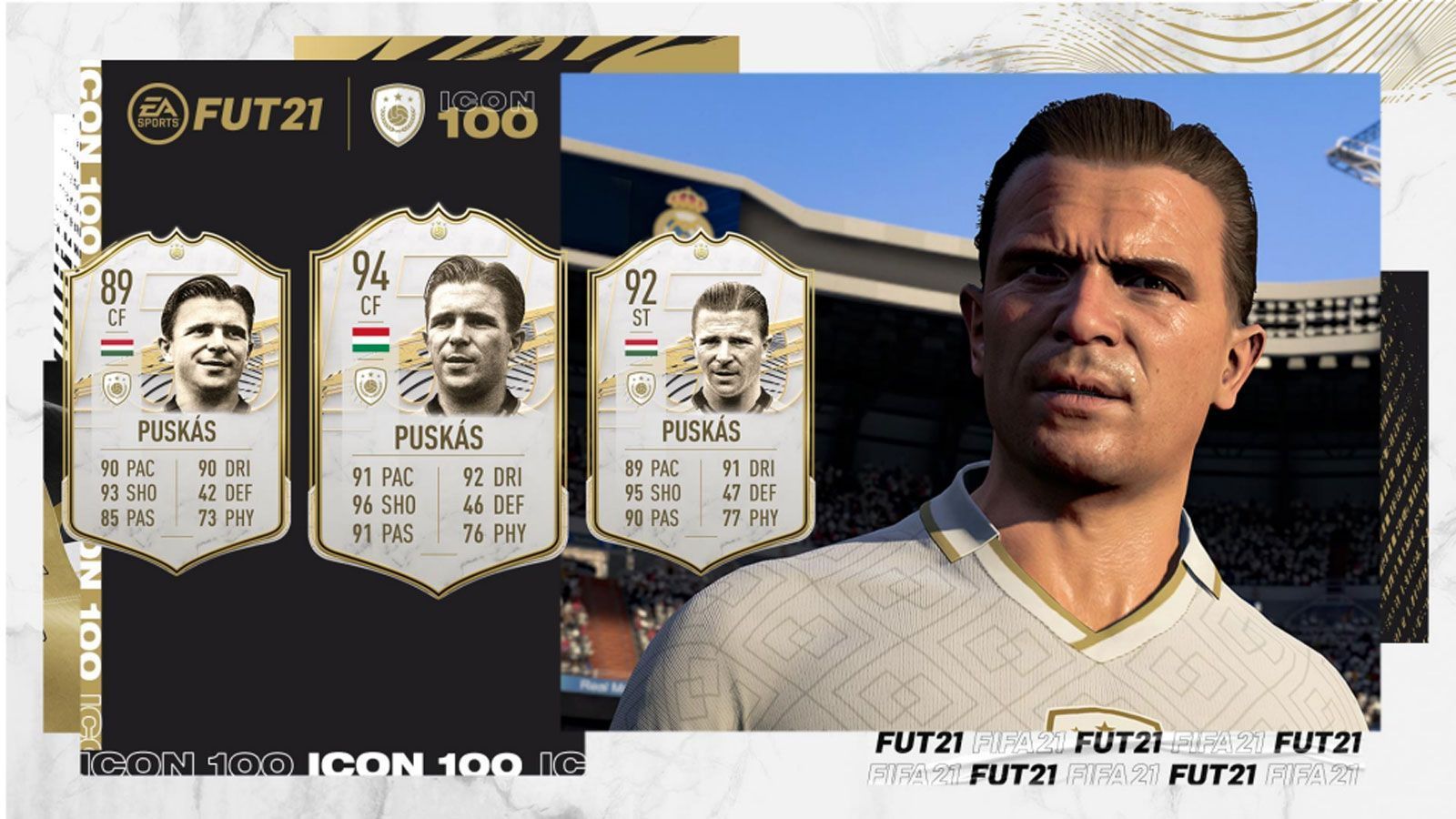
                <strong>Ferenc Puskas</strong><br>
                Position: SturmBasis-Icon-Rating: 89Mid-Icon-Rating: 92Prime-Icon-Rating: 94
              